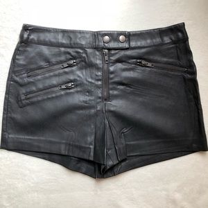 NWOT Forever21 Faux Leather Shorts